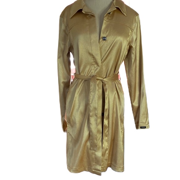 XOXO Jackets & Blazers - Xoxo Gold Trench Coat w/belt. Small. Like New